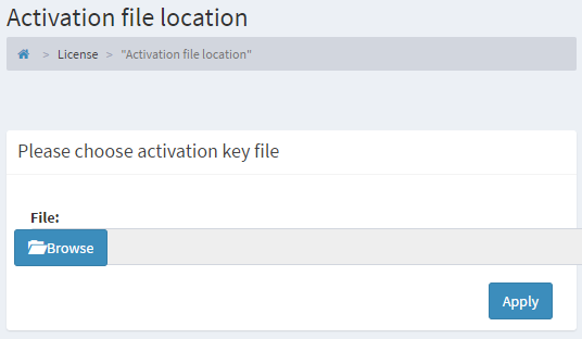 activation file